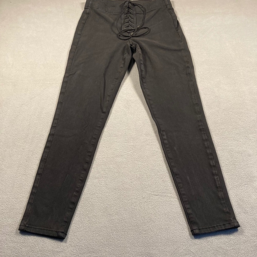 American Eagle Jeans Womens Size 4 Regular Black Skinny 360 Ne(x)t Level Stretch